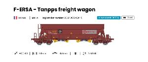 ALBERT MODEL 065314 F-ERSA - ERMEWA - Wagon de marchandise Tanpps HO Ep VI